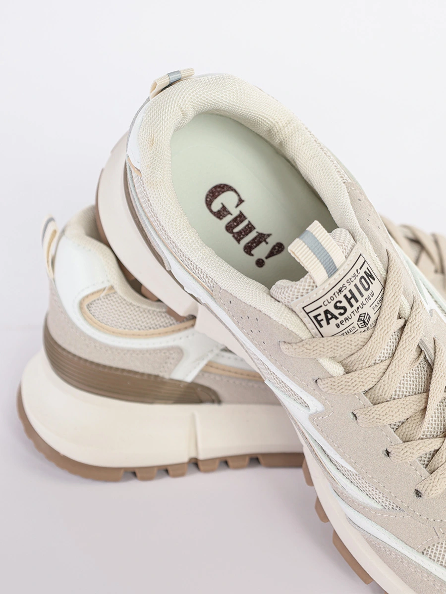 Кроссовки комбинированные в стиле колор-блок